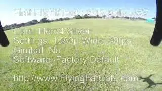 FFC : 3DR Solo UAV Maiden Flight - Flight No. 01