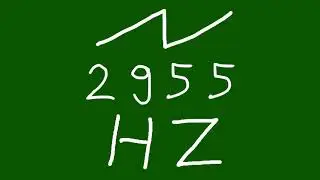 2955 hz saw