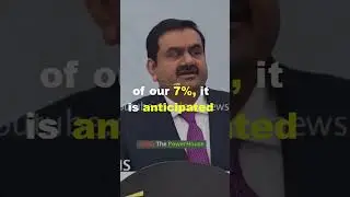 Gautam Adani on Indian Economy and Growth of INDIA GDP #gautamadani #india #gdp