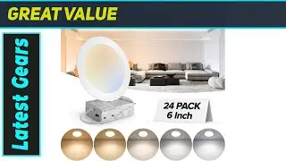 MAILCOS LED Ceiling Lights: Bright, Versatile, and Easy