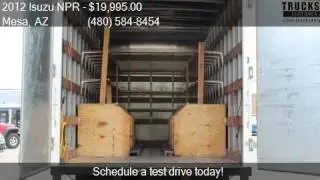 2012 Isuzu NPR Box Truck for sale in Mesa, AZ 85210 at Truck