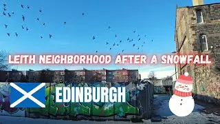 Snow in Leith - EDINBURGH - SCOTLAND