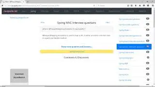 What is @RequestMapping annotation in Spring MVC? | javapedia.net