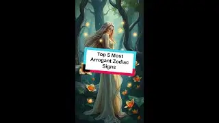 Top 5 Most Arrogant Zodiac Signs # #shorts
