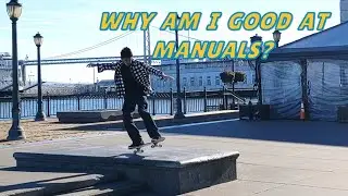 Why is he so good at manuals!?