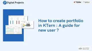 How to create project portfolio in KTern: A Guide for new user ?