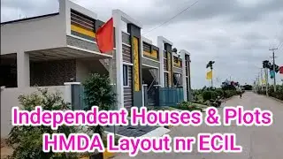 AD128 | Independent houses and Plots for sale in Hyderabad, ECIL| Kundanpally | HMDA plots near ECIL