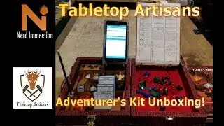Tabletop Artisans Adventurer's Kit Unboxing | Nerd Immersion