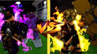 Jotaro (Part 6) vs DIO - Roblox: Project Menacing