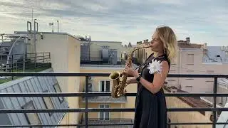 Anna Vega - You're Beautiful (alto sax version)