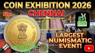Chennai Coin Expo 2026 | 3rd Mega Numismatic & Philatelic Exhibition #chennai#expo#numismatics#stamp
