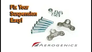 Aerogenics Ball Joint Spacer for Honda Civic Si - FIX STEERING GEOMETRY !!!