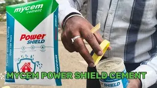  waterproof mycem cement comparison normal cement#cement#mycem@mycemcement