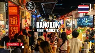 World’s Largest Outdoor Markets in Bangkok, Thailand 🇹🇭 | 4K