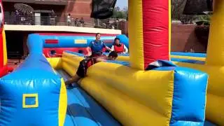 3 Lane Bungee Run by Extra Fun Jumpers