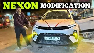 Tata Nexon Base to Top Modification With Price ✅ Tata Nexon Smart Base to Top Modified ✅