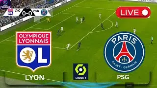 🔴 LIVE: PSG vs Lyon | Ligue 1 2025/26 | eFootball PES 2021 Full Match
