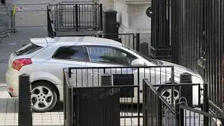 Man arrested after car collides with gates of UK's Downing Street