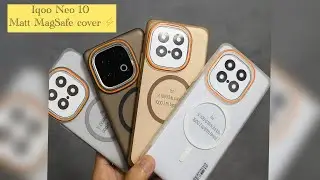 iqoo Neo 10 Mobile Back Cover/Case  - Iqoo Neo 10 Best Back MagSafe Cover - Iqoo Neo 10r back cover 