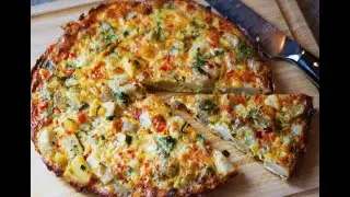 Ground Provision Frittata | CaribbeanPot.com
