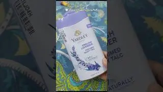 🌸 Yardley English Lavender | Timeless Fragrance ✨ #ytshorts #talcumpowder @tabassum1092