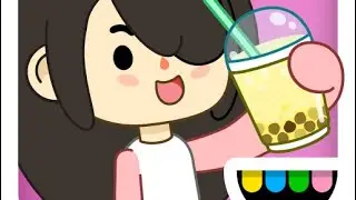 Playing Toca life small town 