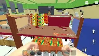 Mencoba memainkan kantin sekolah sumulator ciptaan @AndyLukito 