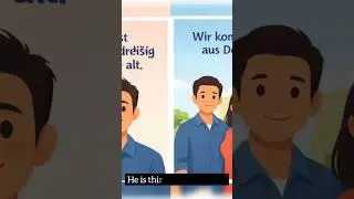 Ich komme aus Indien | German A1 Introduction | Learn German for Beginners