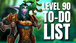 What to Do First at Level 90 in Mists of Pandaria Classic