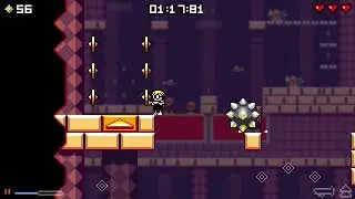 Mutant Mudds Deluxe - Deathless, Damageless, No Powerups (World 3)