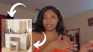 I BOUGHT A VANITY DESK FROM SHEIN ‼️SO YOU WOULDN&rsquo;T HAVE TO| AMBER K