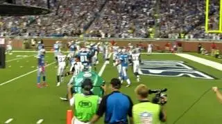 Detroit Lions Calvin Johnson Touchdown 10/10/10