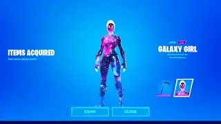 HOW TO GET FREE GALAXY GIRL SKIN! (How to join Galaxy Cup in Fortnite)