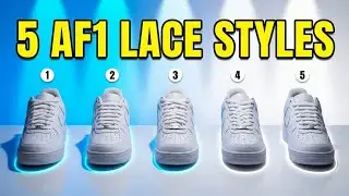 Способы шнуровки кроссовок Nike Air Force 1 (5 лучших вариантов)