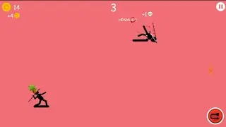 The spearman (stickman) game 
