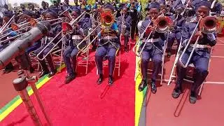 WGHS Airforce regimental band perform at Central Regional Music Festival