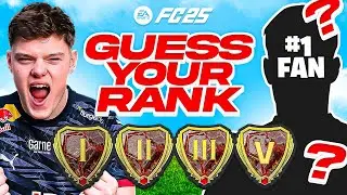I 1 VS 1 SUBSCRIBERS THEN GUESS THEIR RANK IN FC 25!