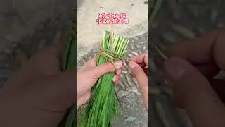 Straw bale knots are very convenient, practical and practical techniques