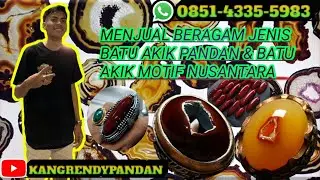 LIVE BATU AKIK PANDAN NUSANTARA