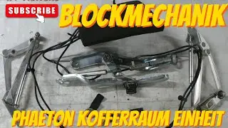 Blockmechanik VW Phaeton GP2 3 0 TDI Kofferraumdämfer Pumpe NinosKfzGarage