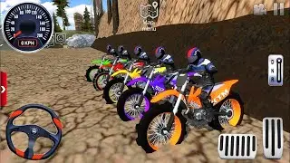 Impossible Bike Mega Ramp Driving Simulator #2 - Extreme Motocross Stunt Racer - Android Gameplay
