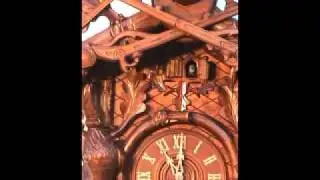 Cuckoo Clock - Hunters Musical with Double-door