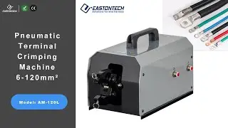 AM-120L 6-120mm2 Pneumatic Terminal Crimping Machine-EASTONTECH