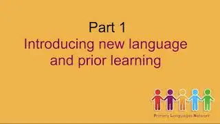 Part 1 Learning languages with actions