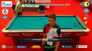 Smithers Vian v Cuillerier Dean Spencer World Juniors 9-ball Championship 2017