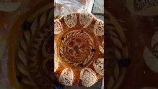 amazing tandoor bread #breadart #food #baking #breadmaking #cooking