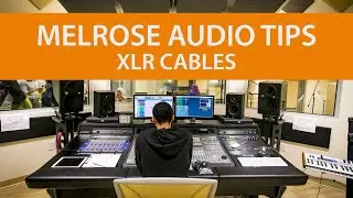 XLR Audio Cable Tips | Melrose Center Audio Studio | Orlando Public Library