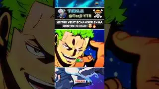 Hiyori veut &eacute;changer Enma contre Shisui ! 🤯🔥 | One Piece &Eacute;pisode 955 #onepiece #zoro #hiyori