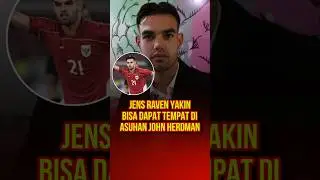 Jens Raven yakin bisa dapat tempat di pelatih baru Timnas Indonesia John Herdman #timnasindonesia