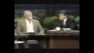Jack Palance - 1989 Tonight Show - Jay Leno (guest host)